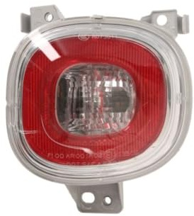 OLSA 5.04.112.00 Luce di retromarcia con portalampada senza lampadina Destra bianco/rosso