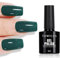 TOMICCA Green Gel Nail Polish, Dark Green Gel Nail Varnish, Soak Off UV LED Forest Green Gel Polish, Long Lasting High Glossy Nail Art Manicure Salon DIY Gift for Girls 8ml