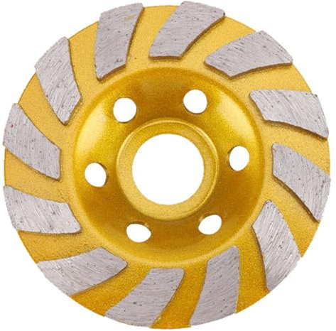 Disco Desbaste Hormigon,Muela de Diamante 100mm,Muela Abrasiva de Diamante,Disco de Lijado de Hormig贸n de 100 mm,Muela Abrasiva para Procesamiento de Hormig贸n,Disco de Diamante 100MM