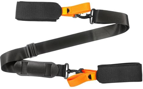 Snowboard Tragegurt - Snowboard Ski Bindungen Nylon Verstellbar Skigurt Snowboard Gürtel | Wintersport Zubehör Tragen Sie Ihre Ausrüstung mühelos