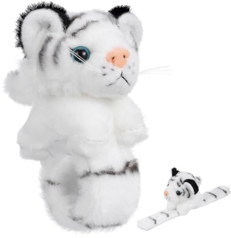 Toyvian Simuliertes Plüscharmband Plüsch Schlagband Katzenanhänger Für Jungen Bonbondose Verhedderter Handgelenkswärmer Stofftieranhänger Für Ohrring Bastelsets Beanie Glasglocken