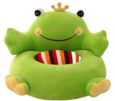 skyrabbiter Kindersofa Aufklappen 2 in 1 Schlafsofa Ausklappbares Kindersofa niedliches Cartoon faules Sofa Kindersessel mit Abnehmbarem Bezug für Kinderzimmer Kindertags Kein Innenfutter (A)