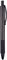 Faber-Castell 148888 - Kugelschreiber aus Carbon, Mine: B, schwarz