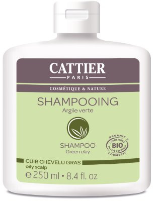 Cattier Haarshampoo Gras Ton, 250 ml, 2 Stück