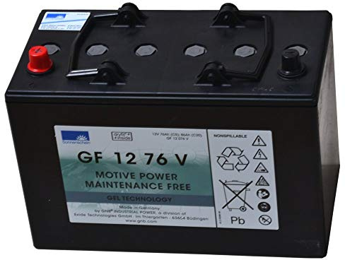 EXIDE Sonnenschein Batterie 12 Volt 76 AHDryfit Traction Block GF 12 076 V