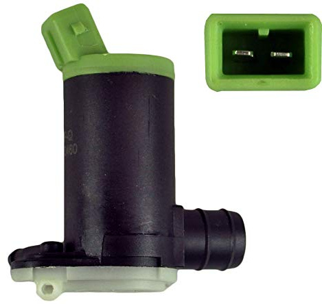 D2P 643460 Twin Outlet Windscreen Washer Pump Replacement For 106, 206, 306,Partner, Berlingo, Saxo