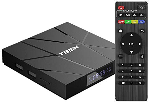 Sofobod T95H Android Smart Box Android 10.0 TV Box with Upgrade H616 Quad Core Cortex-A53, 4GB DDR3 & 32GB ROM, Dual Wifi 2.4G, 1080P/4K/6K,H.265/HDR:T95H 4+32