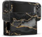 DeinDesign Skin kompatibel mit Nintendo Switch Folie Sticker Marmor Muster Glitzer Look