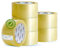 OFITURIA m-office Transparentes Klebeband, selbstklebendes Verpackungsband für Kartons, Versand, Umzüge und Handwerk, sicheres und robustes transparentes Papier (48 mm x 66 m, x6)