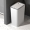 Sightday Cubo de basura para baño, 9 L, para cocina, estrecho con tapa, resistente a los olores, tapa desplegable, material de polipropileno para baño, cocina, oficina, salón, dormitorio, inodoro