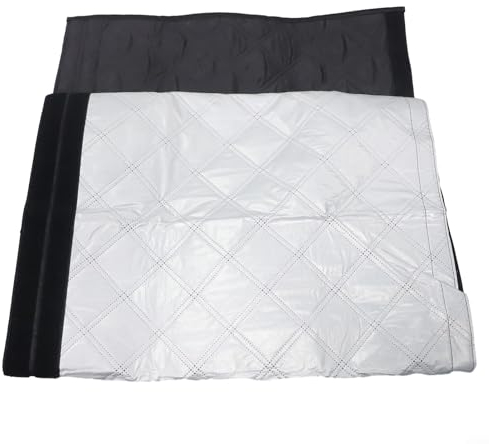 Zoegneer Schlauchabdeckung für Klimaanlage, Abluftschlauch, Isolierung, Abdeckung, Sonnenschutz, tragbare Klimaanlage, Schlauchabdeckung, 150 x 53 cm (Silber)