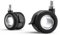 FITUEYES DESIGN Rollen 4er Set bis 80kg belastbar Lenkrollen mit Bremse M8 Gewinde für Möbel und Geräte