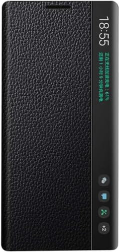 Etui en Cuir Haut de Gamme pour Samsung Galaxy Note 10+ 5G Étui/Veille/Réveille Toi/Smart Coque pour Téléphone Portable/Samsung Note 10 Plus Housse