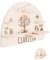Bärenfreunde® - Personalisiertes Tonie Regal für Kinderzimmer - Magnetisches Toniebox Regal für Toniebox & Figuren mit abgerundeten Ecken & Kanten (Blumenbaum Tiere)