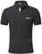 geeksport Poloshirt Herren Kurzarm Golf Polo mit Tasche Kontrastfarbe Sommer Atmungsaktive T-Shirt Business Elegant Polohemd für Männer(Dunkelgrau XL)