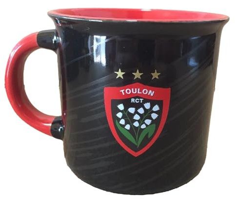 TOULON Tasse RCT, offizielle Kollektion, Rugby Club Toulonnais, Rugby