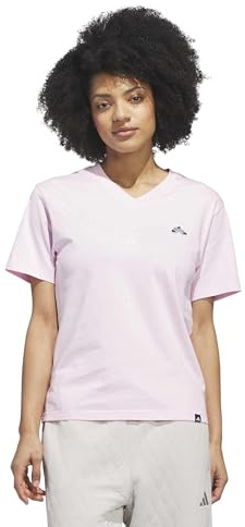 adidas Damen Summer Slide Graphic Vneck T-Shirt Grafik-T-Shirt (kurzärmlig) (1er Pack)