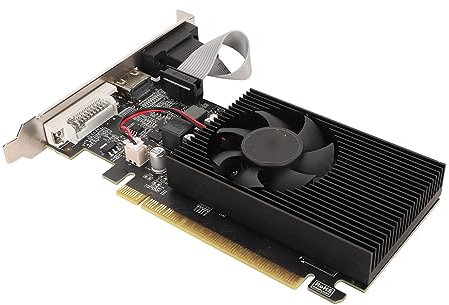 Matybobe GT 730 4G DDR3B 128 Bits Carte Graphique Fan de Refroidissement HD Cartes Graphiques de Jeu D'interface Multimédia pour Ordinateur PC
