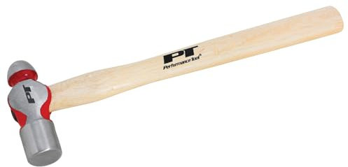 Performance Tool W1134-16 16 oz. Ball Pein Hammer with Hardwood Handle