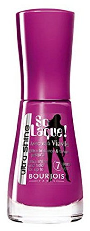 Bourjois So laque Nail Polish Ultra Shine & Hold For Upto 7 days - 40 Violet Couture