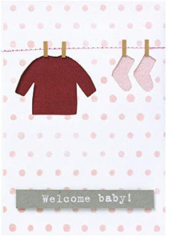 Räder Baby Karte Welcome Baby