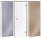 AD Standart Dampfbadtüren, Größe: 60 x 190/70 x 190/70 x 200 Glasfarbe: Transparent, Bronze oder Grau Rahmenmaterial: Aluminiumprofil, with Thermostat, 32