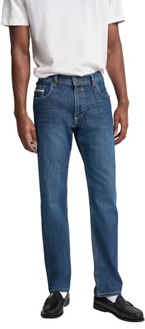 bugatti Herren 3910-26612 Hose, Blau, 33W / 36L EU