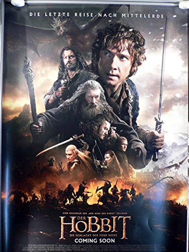 Der Hobbit - Die Schlacht der fünf Heere - Filmposter A1 84x60cm gerollt (1)