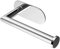 HITSLAM Toilet Roll Holder Wall Mounted, Self Adhesive Toilet Roll Holder SUS 304 Stainless Steel Toilet Paper Holder No Drilling for Bathroom (Silver)