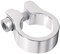 cyclingcolors Fahrrad Sattelklemme Leichtgewicht Aluminium Sattelkloben Sitzklemme Klemmanzüge Rahmensitzrohr, Durchmesser 28.6 mm (Silber)