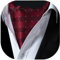 HISDERN Krawattenschal Weinrot Herren Hochzeit Ascot Krawatte Gepunktete Elegant Business Halstuch