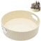 MAIXINNEW Plato Giratorio para Condimentos Organizador Cocina 22cm, Bandeja Giratoria Organizador Nevera Multifuncional, Lazy Susan Giratorio Platos para Especias Frutas Maquillaje