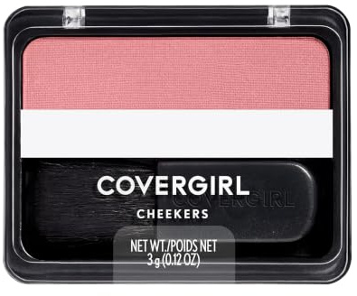 COVERGIRL - Cheekers Blush, Soft, blendable, lightweight formula, easy & natural look, 100% Cruelty-Free