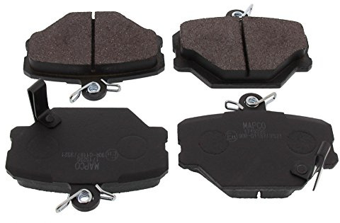 Mapco 6521 Bremsbeläge Vorderachse | Kompatibel mit: SMART CABRIO, CITY-COUPE, CROSSBLADE, FORTWO Cabrio, FORTWO Cabrio, FORTWO Coupe, FORTWO Coupe, ROADSTER