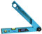 hedue® Digitaler Winkelmesser WM3 - Winkelmessgerät mit LCD Beleuchtung, Winkel messen & automatische Berechnung von Gehrungswinkel, Winkelmesser digital Messbereich 0° - 225°, 75 cm