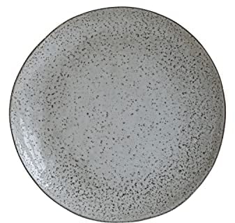 House Doctor Kuchenteller, Rustic, Grau/Blau, h: 2 cm, Dm: 20.5 cm