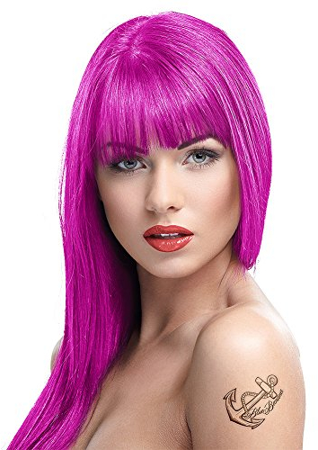 2 x Crazy Color Semi Permanent Hair Colour Dyes by Renbow 100ml Pinkissimo 42