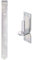 HAUS & DACH Ladenband Set, verzinkt inkl. Kloben, Ladenbandlänge: 800 mm, Durchmesser Kloben: 16 mm Eng