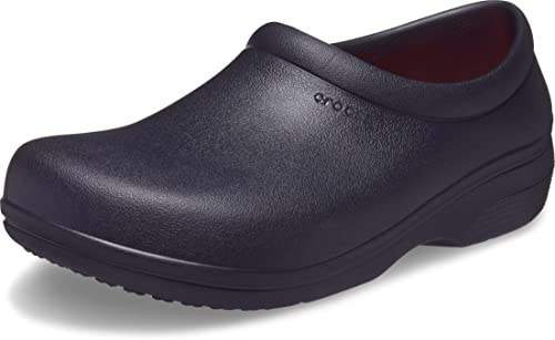 Crocs Unisex Erwachsene On The Clock LiteRide Slip On Clog, Black, 46/47 EU