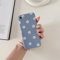 ZUKKASHAN Compatible with iPhone 7/8/SE, Soft Silicone TPU Shockproof Protective Case, Cute Daisy Pattern, Women's Back Phone Cover (Gray)