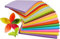 Malpapier für Kinder A4 Coloured Paper Card Colours Origami Paper, Coloured Art Paper (10 Assorted-120gsm)