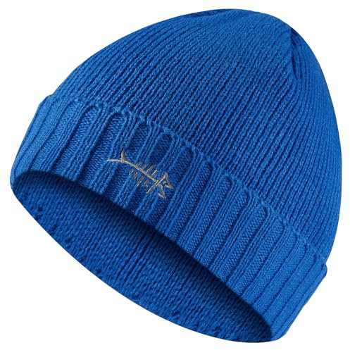 Bassdash Winter Beanie Mütze mit Fleece Futter Dick, Wintermütze Herren Damen, Stretchy Cuffed Knit Strickmütze Unisex