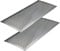 TRUTZHOLM Paar Lochblech Aluminium gebördelt 1000x400mm oder 1000x200mm (100 x 40 cm) (100 x 20 cm) 1,5 mm Stärke Trittsicherung Auffahrblech Schutzgitter (40 x 100 cm)