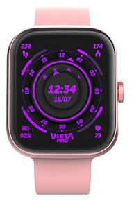Vieta Pro Relojes Inteligentes Mujer Beat 7 Deportivos para Running. Reloj Mujer Inteligente Digital AMOLED con Cuenta Pasos y calorías, notificaciones y Llamadas. Reloj Running para iOS y Android