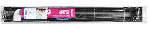 Dianhydro SUPPORTO CIRCOLARE PER TENDA DOCCIA - 180 °