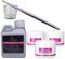 Acrilico Per Unghie Professionale Kit Unghie In Polvere Unghie Monomero Acrilico Da 120ml, Gel Unghie Acriliche 3 Colori （Polvere Trasparente, Rosa, Bianco)