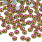 Beadsland 1440 PCS Flat Back Crystal Rhinestones Round Gems for Nail Art and Craft Glue Fix, Rainbow(SS16(3.8-4.0mm))