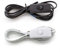 Toggle Light Switch, TIANLIN Inline Switch, Light Switches with 1.7m Cable, White 2 Core Desk Lamp Cable, Suitable for Ordinary, Energy Saving and LED Bulbs