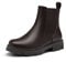 DREAM PAIRS Stivaletti Chelsea da Donna Stivali alla Caviglia Chelsea Booties,Size 38,Marrone,SDAB2205W-E