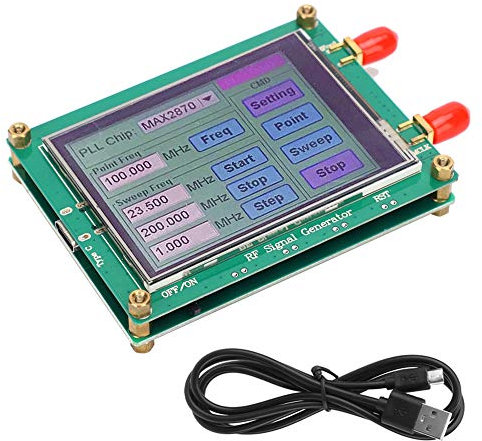 LARIAU Fuente de señal de radiofrecuencia, Fuente de señal de RF, generadores de Funciones, para generador de Reloj de LAN inalámbrica/CATV